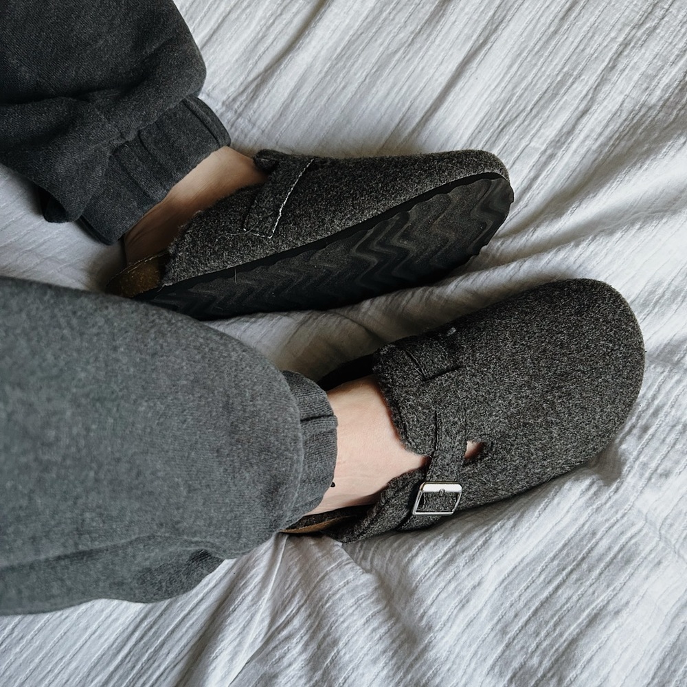 Gap Sherpa Cozy Clog - Grey